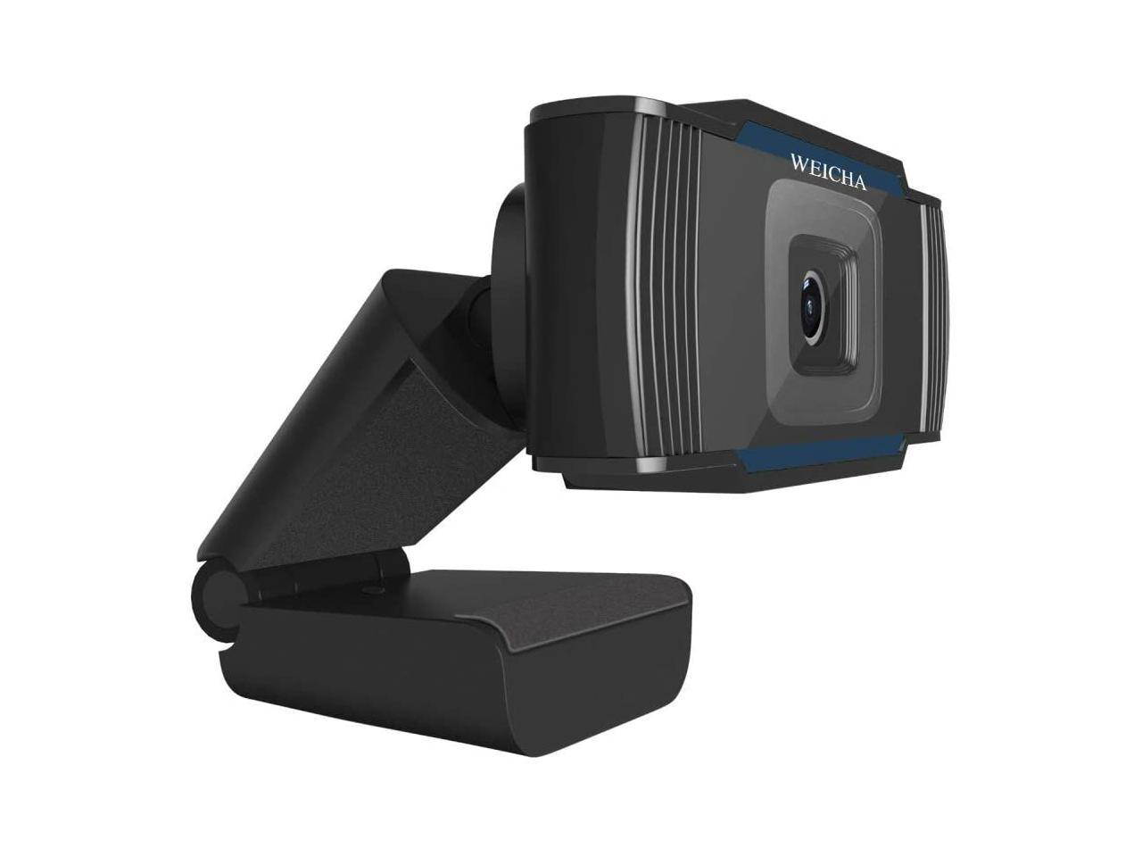 PC Webcam, 720P Full HD Webcam USB Desktop & Laptop Webcam Live Streaming Webcam with Microphone Widescreen HD Video Webcam for Video Calling