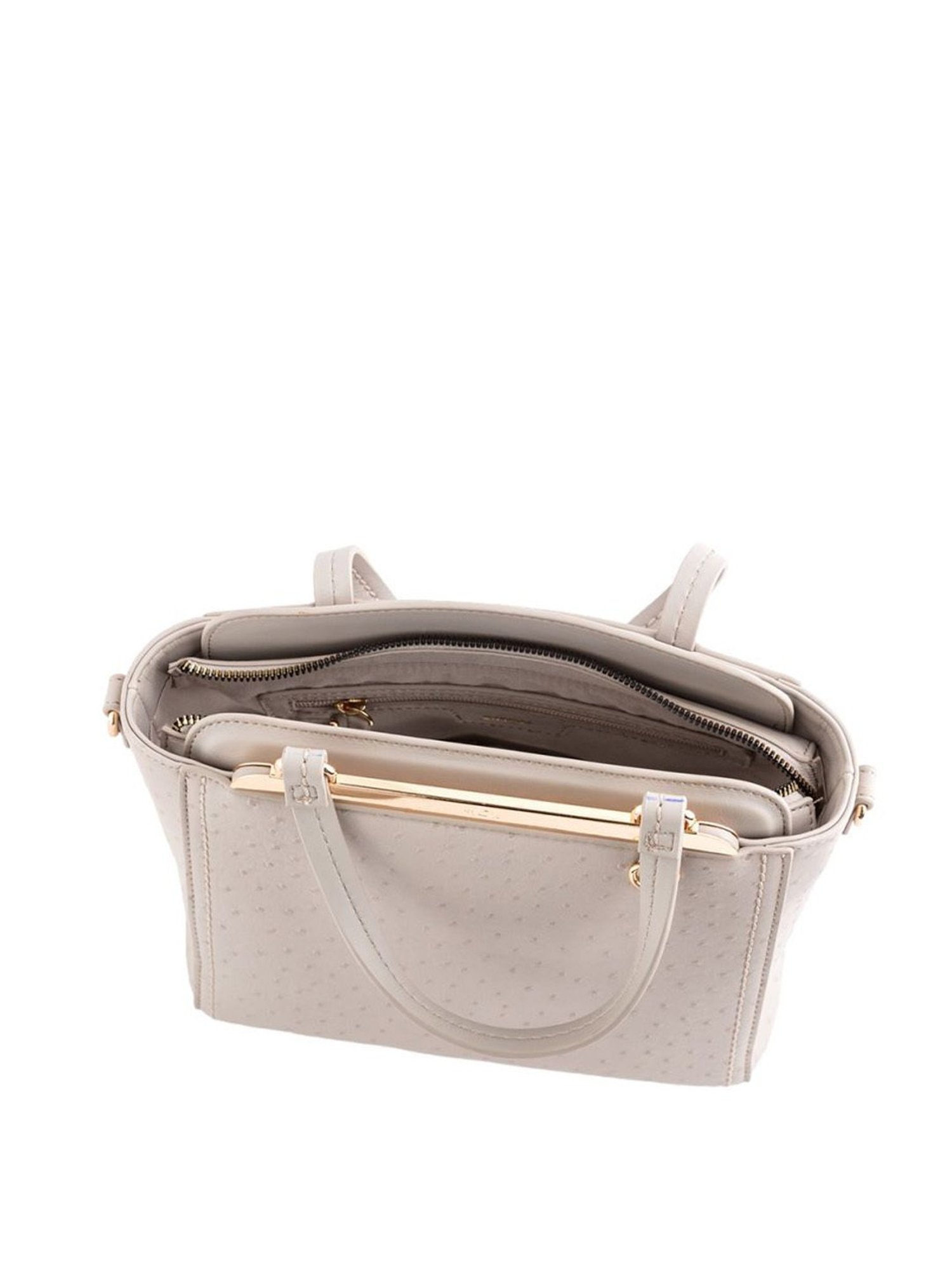 Carpisa Diva V2 Pearl Faux Leather Solid Handbag