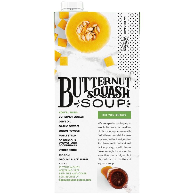 So Delicious Dairy Free Coconut Milk Unsweetened - 32 fl oz