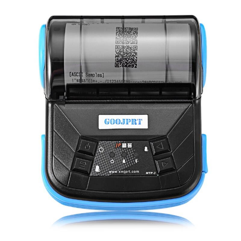 GOOJPRT MTP-3 80mm Bluetooth 2.0 Mini Thermal Printer Exquisite Lightweight Design Portable Receipt Printer For Android Ios Wind