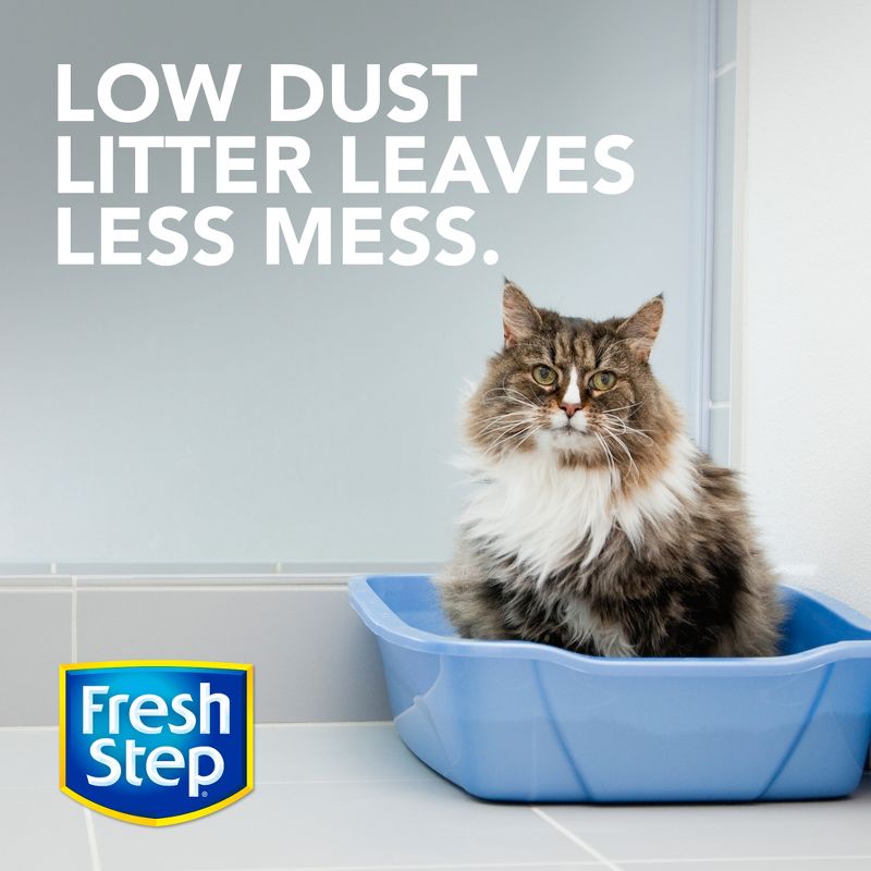 Fresh Step - Simply Unscented Lightweight Litter - Clumping Cat Litter - 15.4lbs
