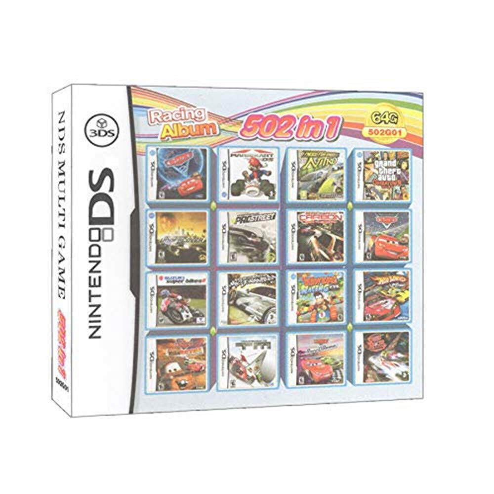 502 in 1 DS Game Cartridge Multicart US Version For Nintendo DS NDS NDSL NDSI 2DS 3DS 3DS LL / XL