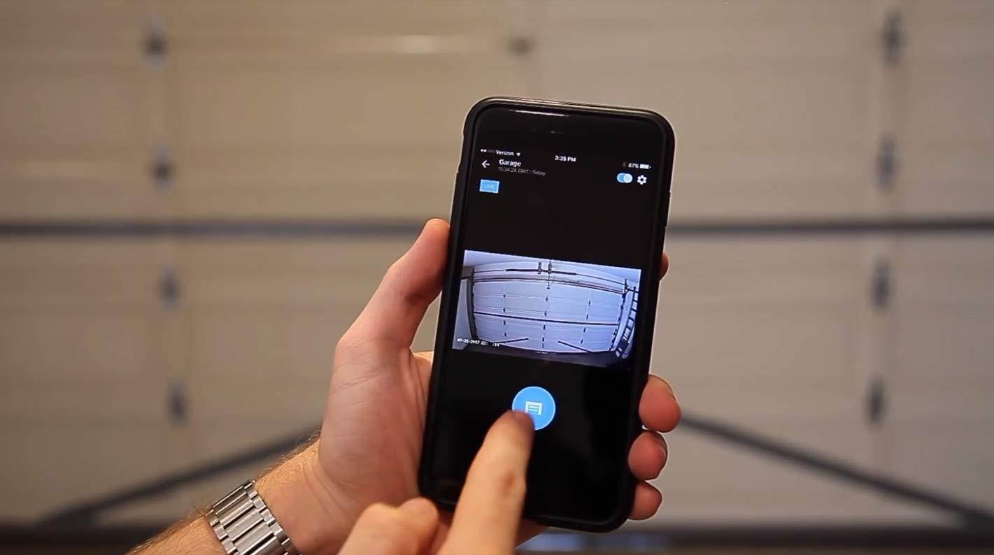 Momentum NIRO Wi-Fi Garage Door Opener with Camera and Smartphone Control | Motion Zone Detection, 2-Way Audio, Open/Close/Live Video/Free Cloud Storage, Remote Control with iPhone or Android | Black