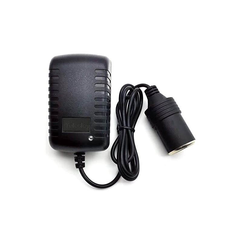 to DC Converter 2A 24W Car Cigarette Lighter Socket 110240V to 12V DC Power Adapter