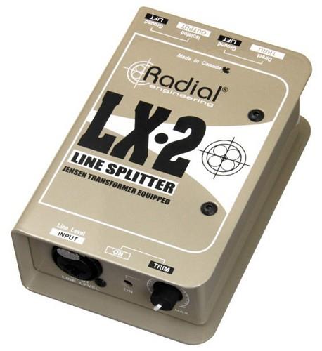 Radial LX-2 Passive Line Splitter and Attenuator