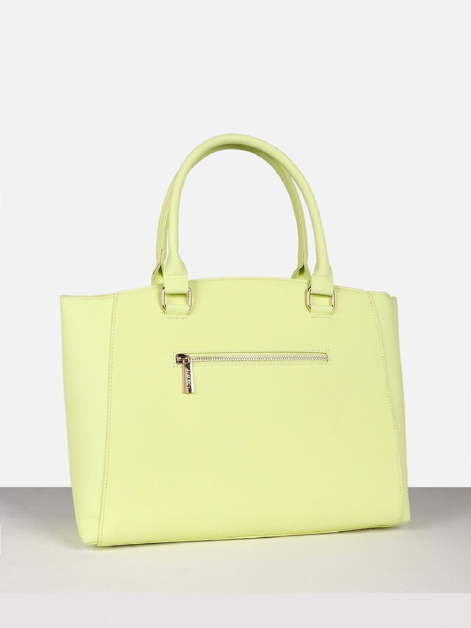 Allen Solly Green Printed Handbag