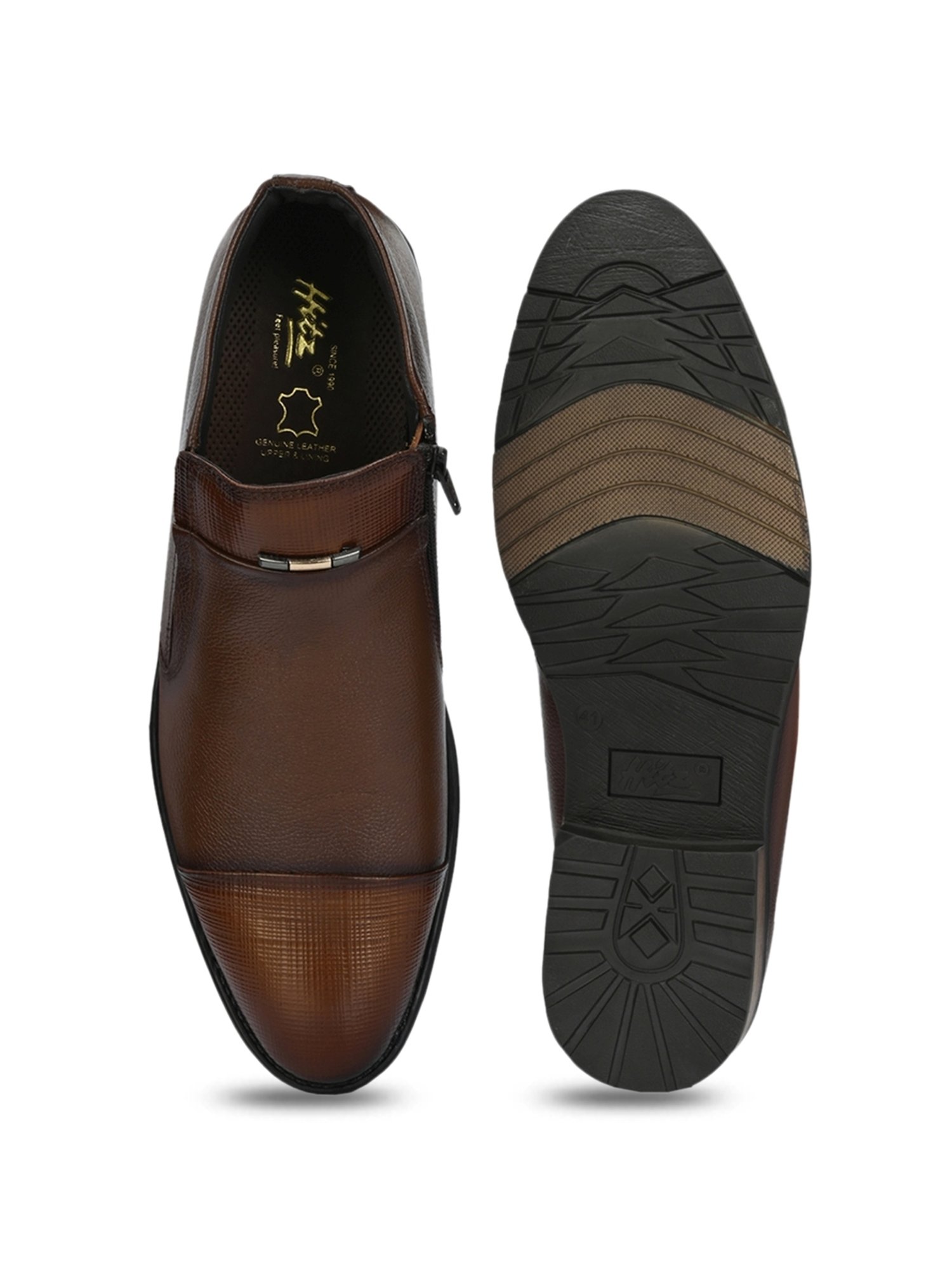 Hitz Men's Tan Casual Boots