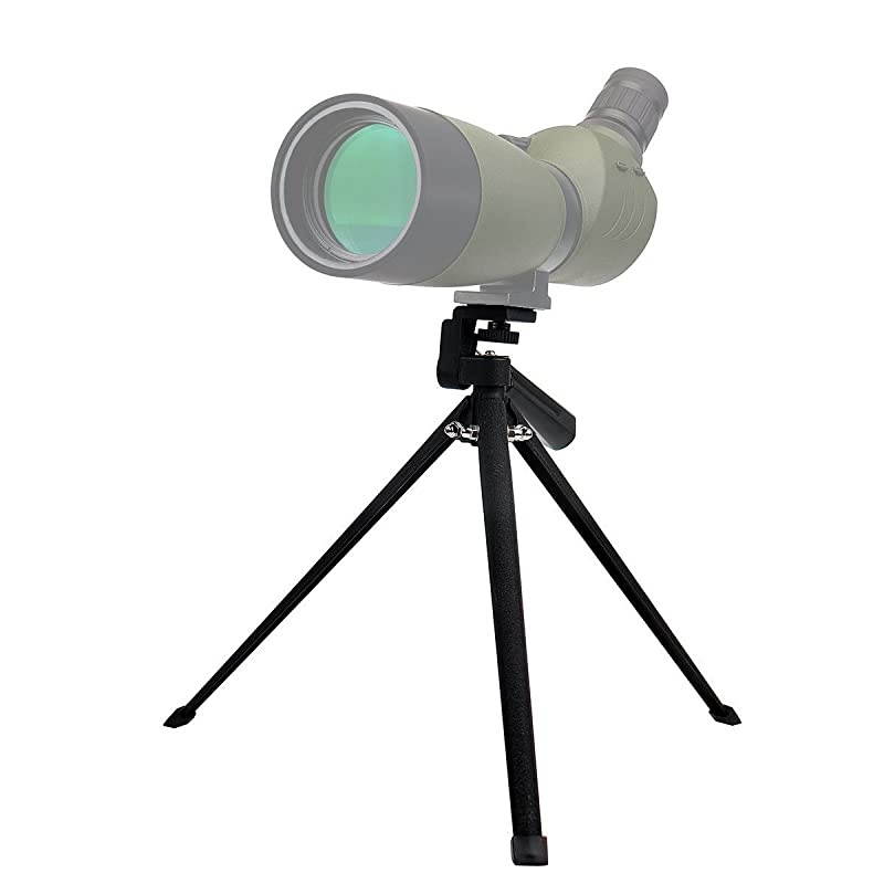Tabletop Tripod Portable Compact Tripod Folded Tripod for Spotting Scopes DLSR Camera Monocular Binocular MediumSized Telescopes