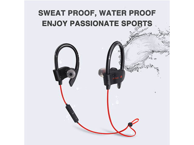 AutofeelSunriseoffice Bluetooth Earphone Headset Wireless Headphone Built-In Microphone In Ear Sport Headphones For Phone iPhone Xiaomi Samsung