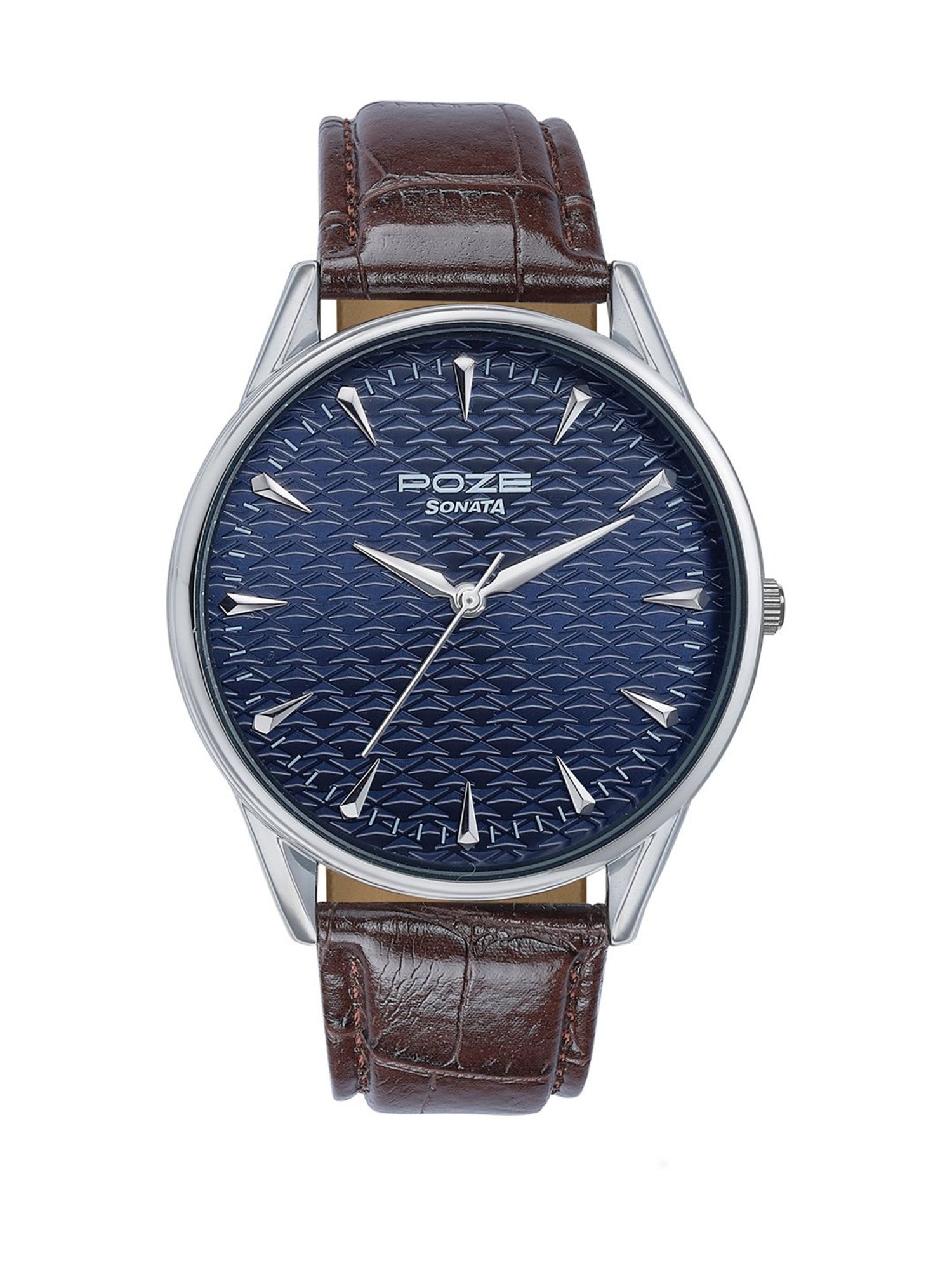 Sonata Poze 3.0 SP70047SL01W Analog Watch for Men