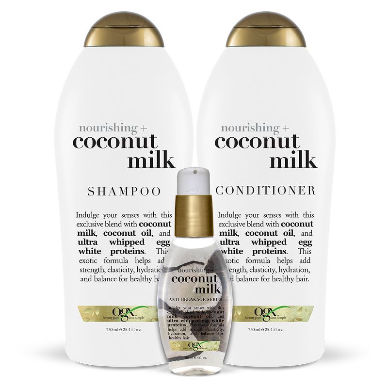 OGX Coconut Milk Anti-Breakage Serum - 4oz