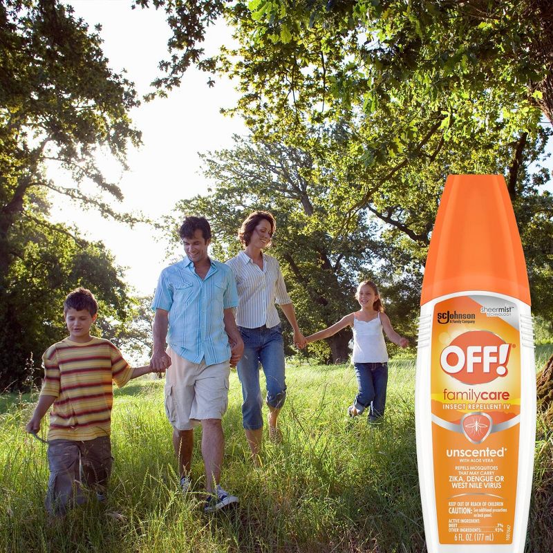 OFF! 6oz FamilyCare Insect Repellent Unscented