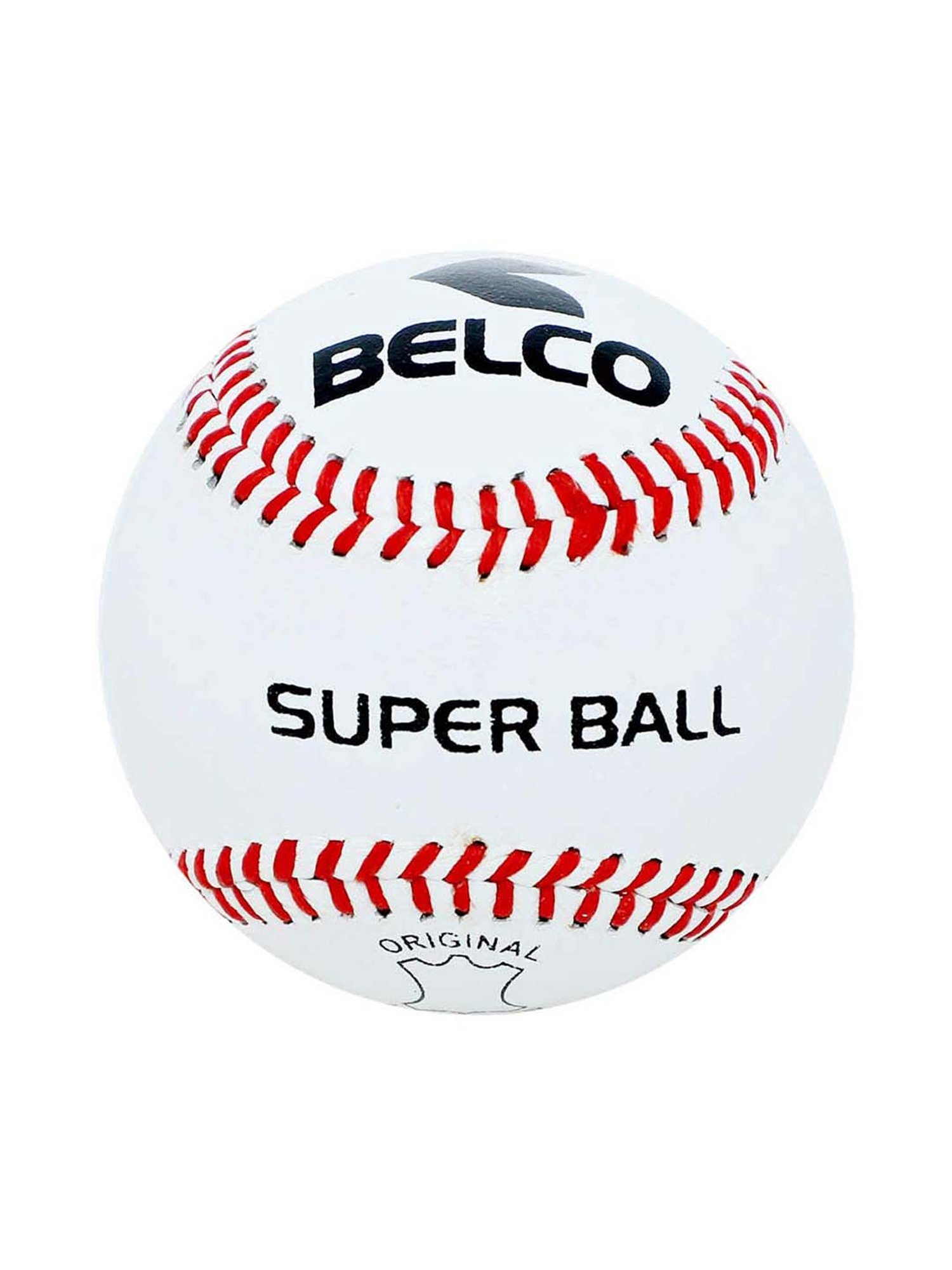 Belco White Leather Competition Grade Baseball (Pack of 3)
