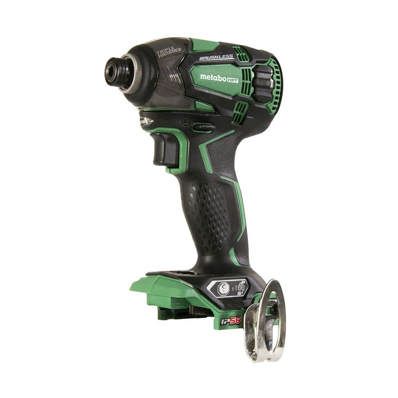 Metabo HPT WH18DBDL2Q4M 18V Brushless Lithium-Ion 1/4 in. Cordless Triple Hammer Impact Driver (Tool Only)