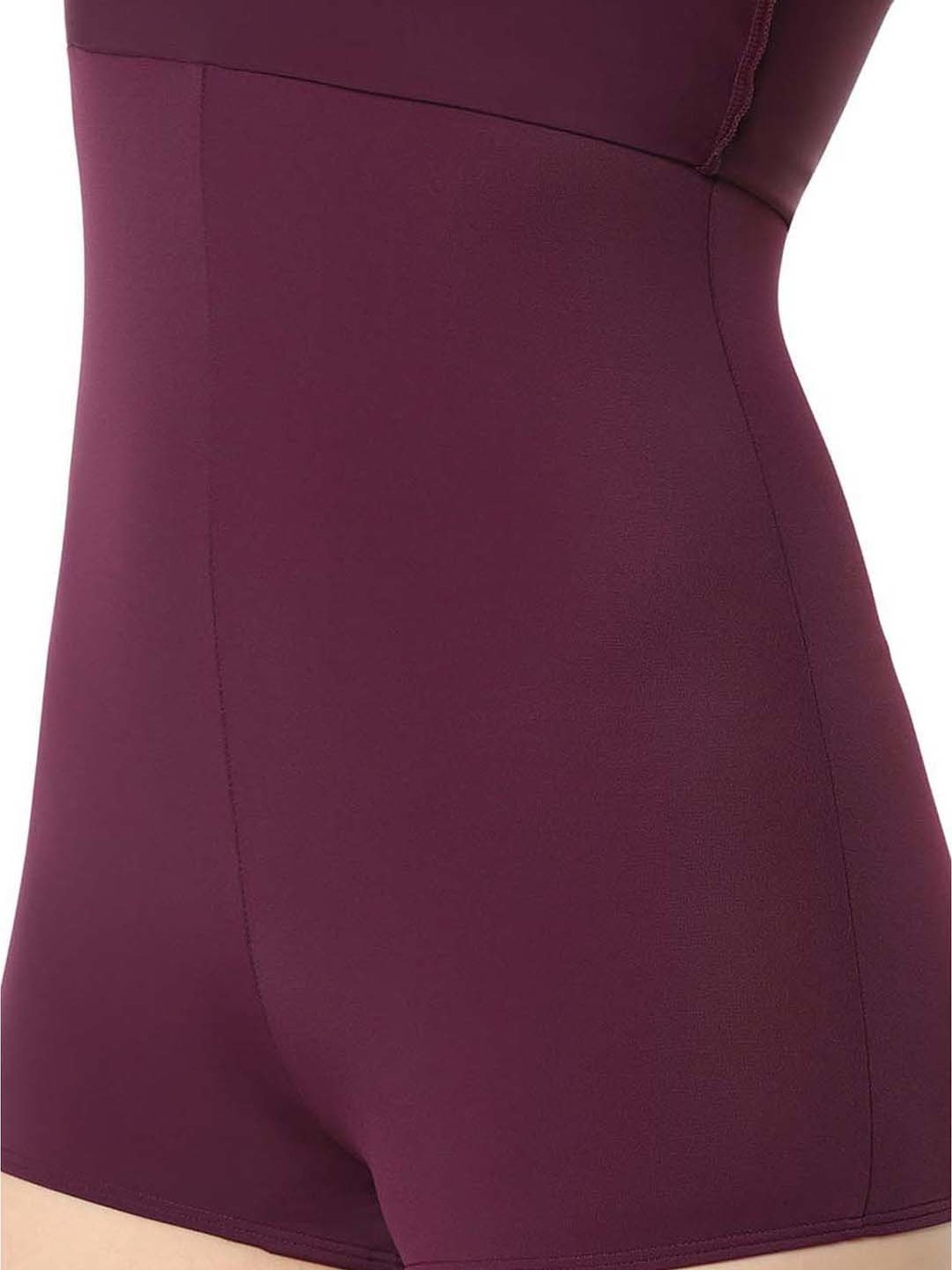 Amante Purple Padded Swim Dress