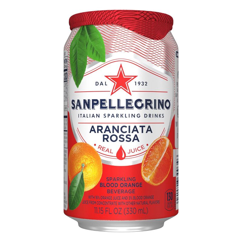 Blood Orange Sparkling Juice 11.15 Oz - San Pellegrino