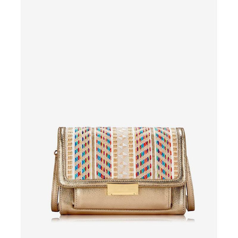 GiGi New York Gold Kate Cross-Body Bag