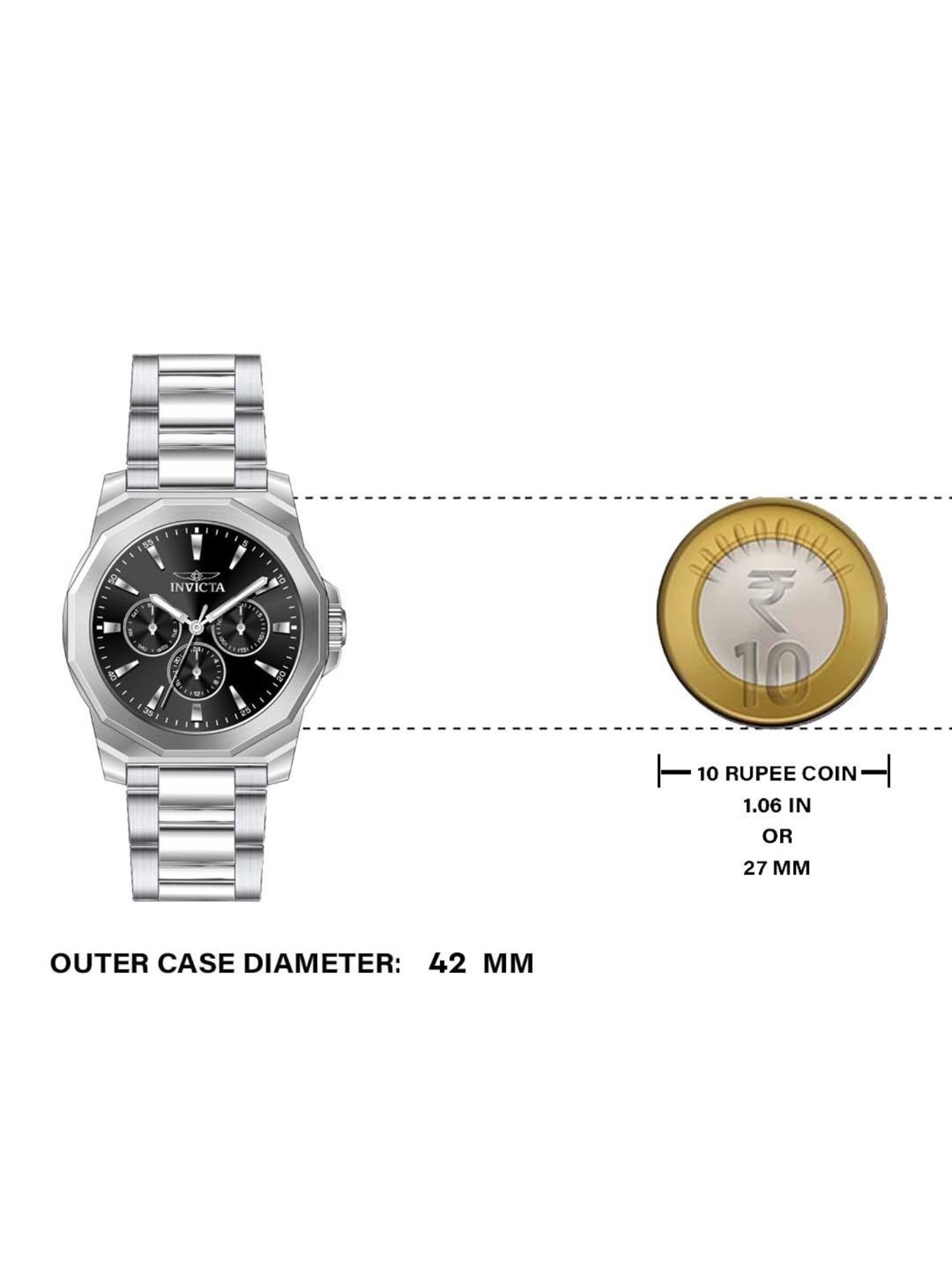 INVICTA 46842 Speedway Analog Watch for Men