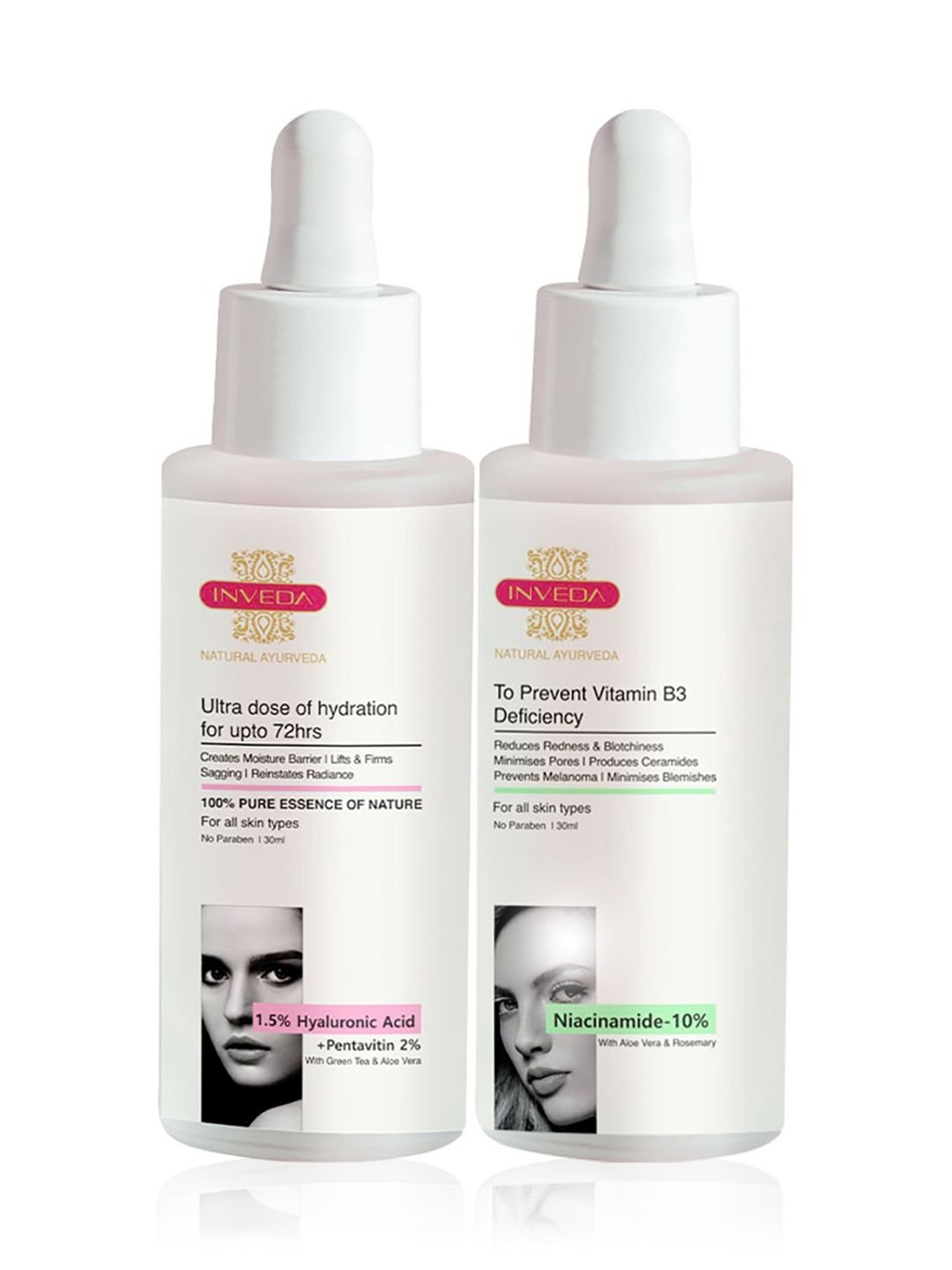 INVEDA 72 hrs Hydration with Vitamin B3 Combo