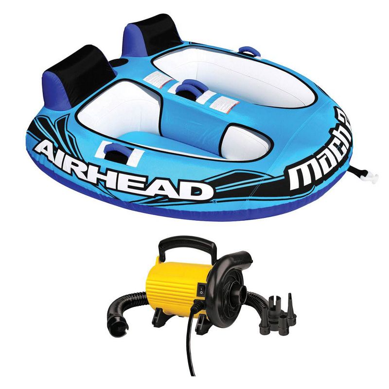 Airhead Boat 2 Section Tube 50-60 Foot Tow Rope for 4 Rider Towables | AHTR-42