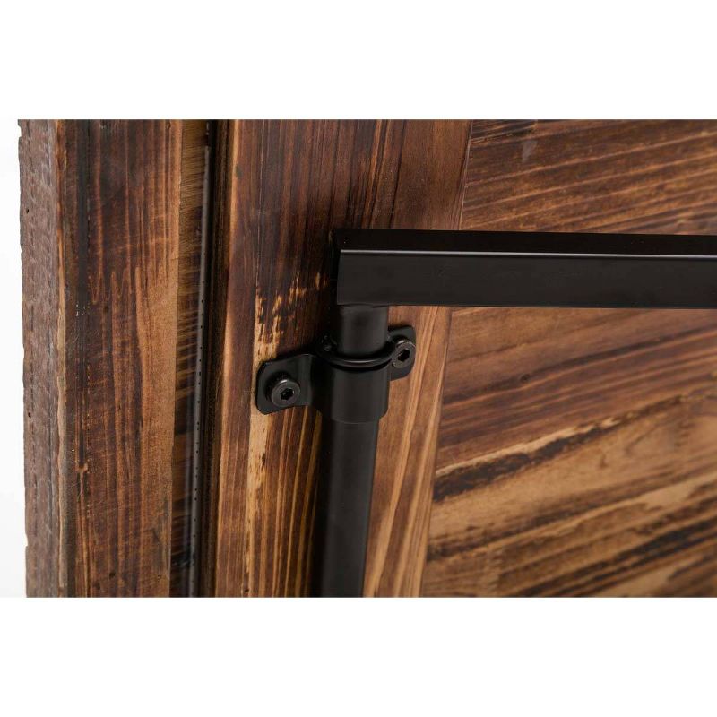 Miriam Cocktail Table Weathered Fir & Black - Boraam