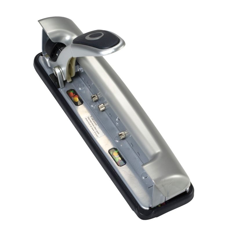 Business Source Heavy-duty 3-hole Punch - Black