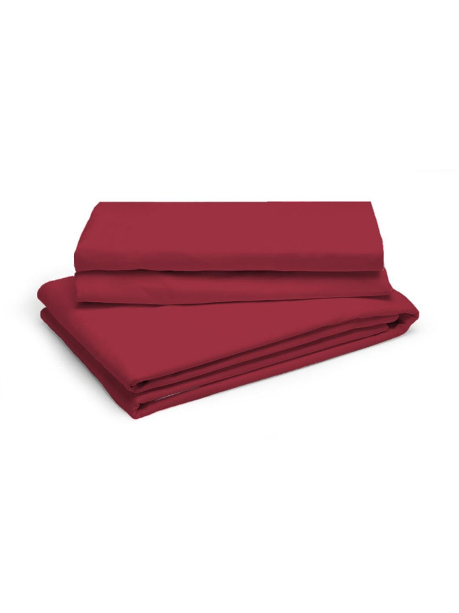 Boutique Living Kalpavriksha Printed Maroon 300 TC Cotton King Bed Sheet with 2 Pillow Covers