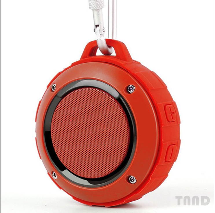 Outdoor waterproof Bluetooth speaker Wireless portable mini shower travel speaker with subwoofer, enhanced bass and built-in microphone, suitable for sports, swimming pool, beach, hiking and camping