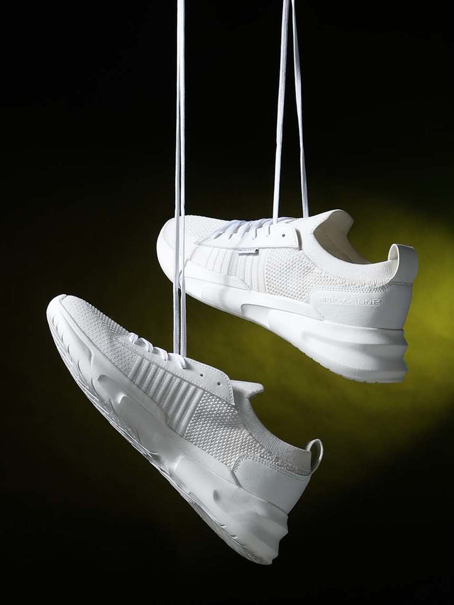 Jack & Jones Men's Bright White Casual Sneakers