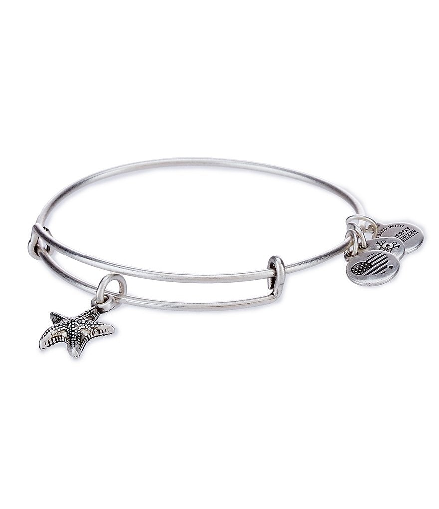 Alex and Ani Starfish Charm Bangle Bracelet