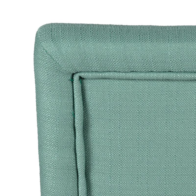 Set of 2 Kristin Tufted Dining Chair Aqua Textured - HomePop