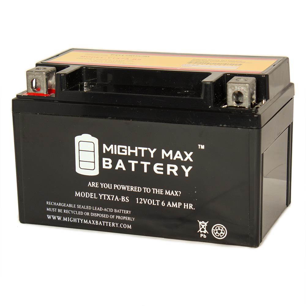 YTX7A-BS Battery Replacement for SigmasTek STX7A-BS