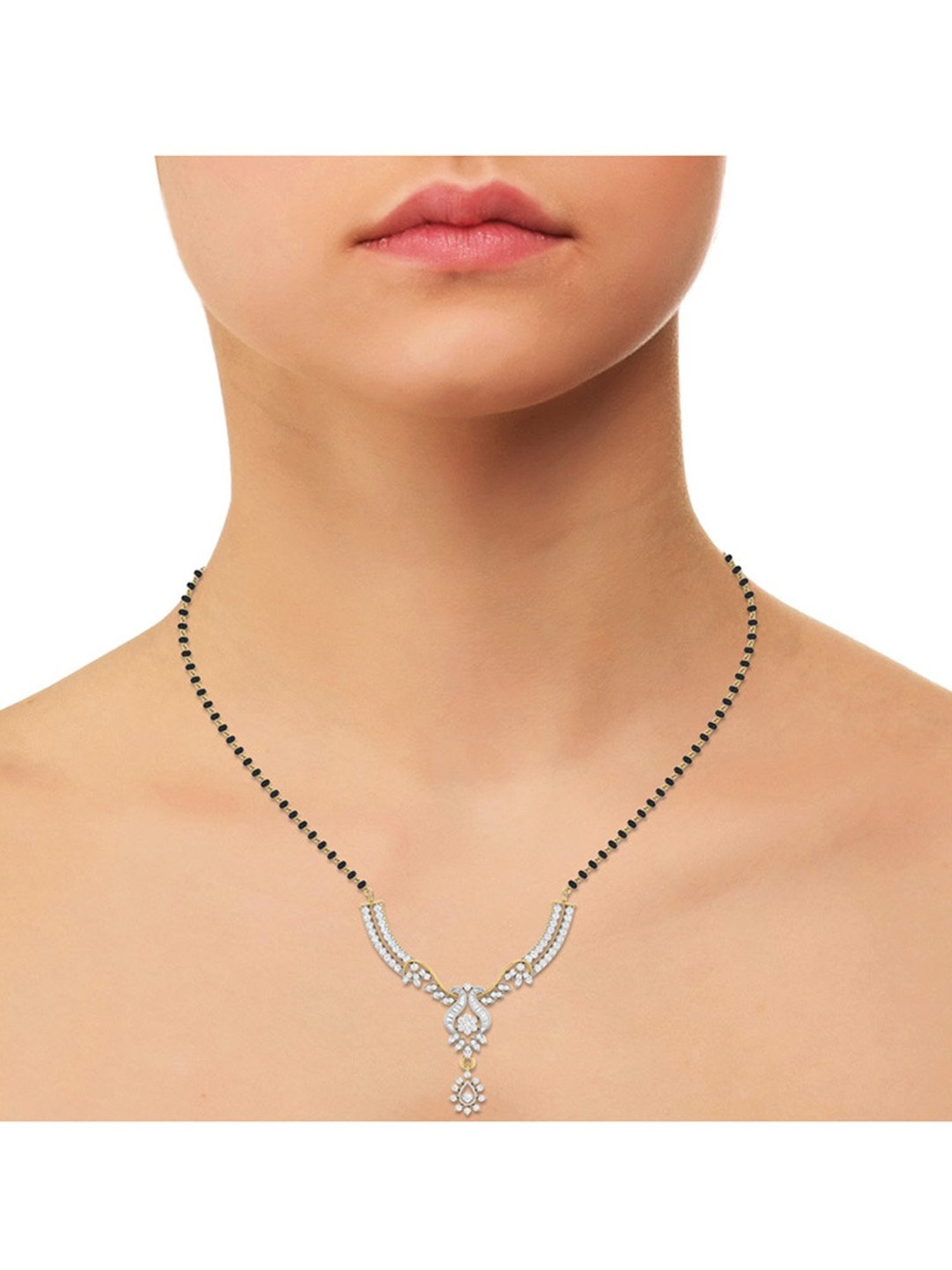 PC Jeweller Sandor 18k Gold Mangalsutra Pendant