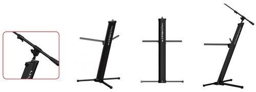 Ultimate Support 17908 Deltex DX-48B Pro Single Tier Keyboard Stand