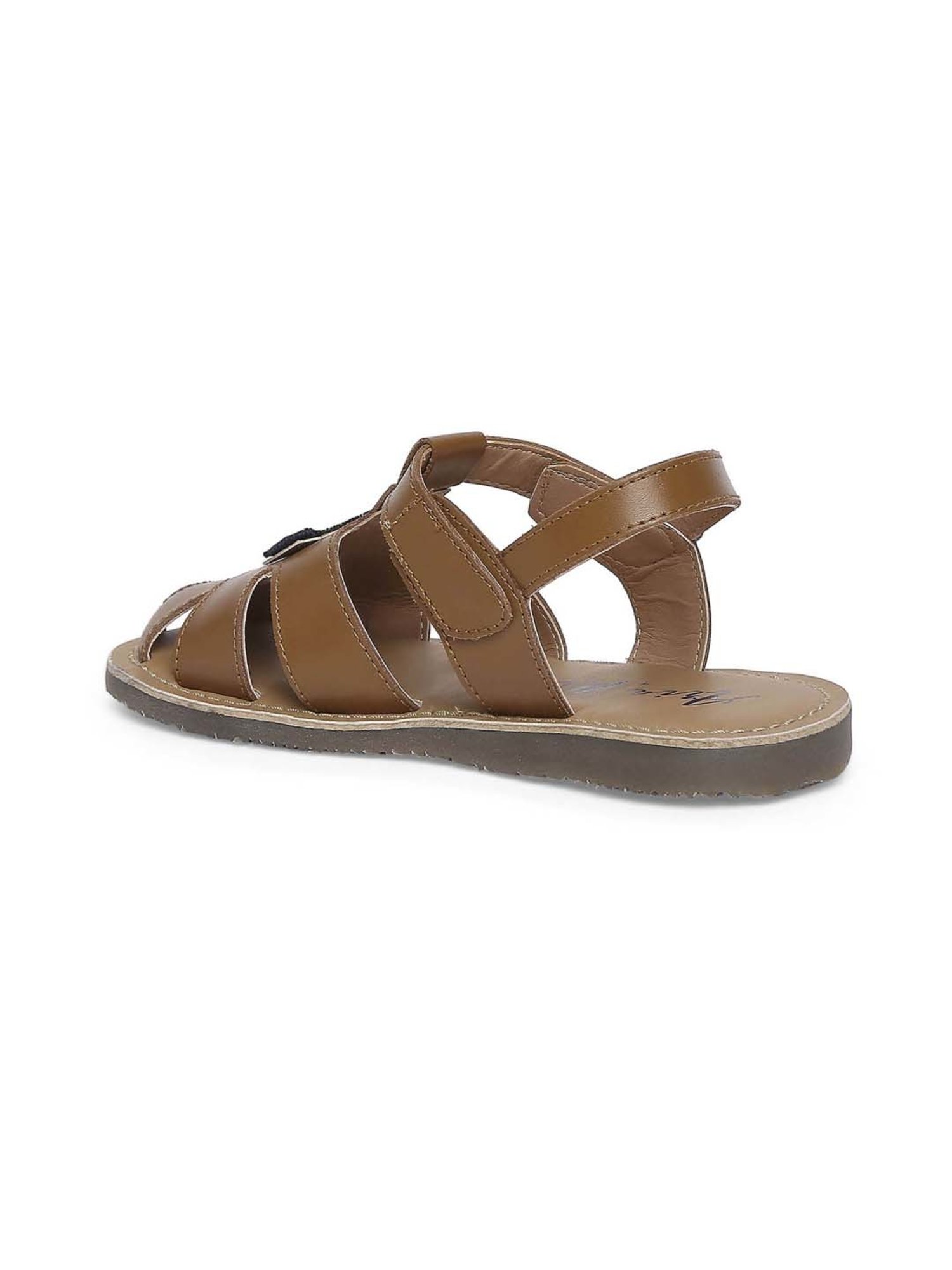 Aria Nica Kids Rocket Brown Casual Sandals
