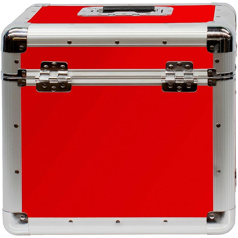 Odyssey KLP2RED Stackable 12" LP Vinyl Record Case, Red