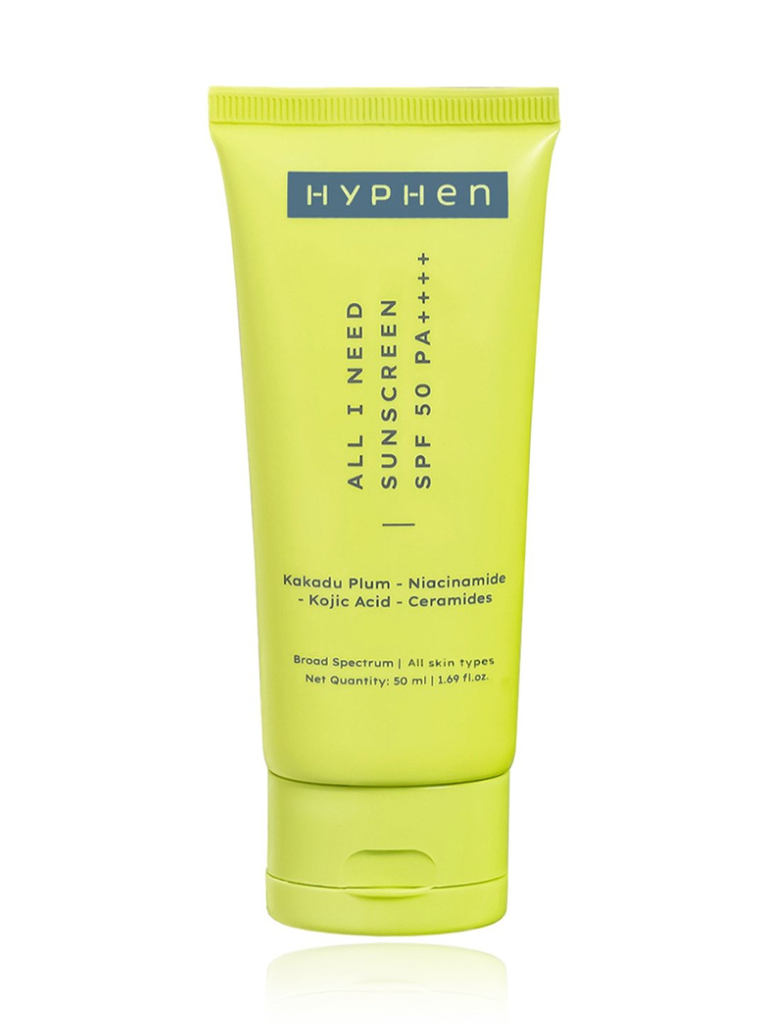 Hyphen All I Need Sunscreen SPF 50 PA++++ - 50 ml