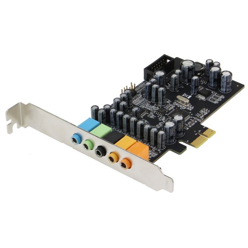 SEDNA - PCIe 7.1 Channel Sound card ( CM8828 + CM9882A ) with SPDIF Bracket ( Standard and Low Profile brackets are included )