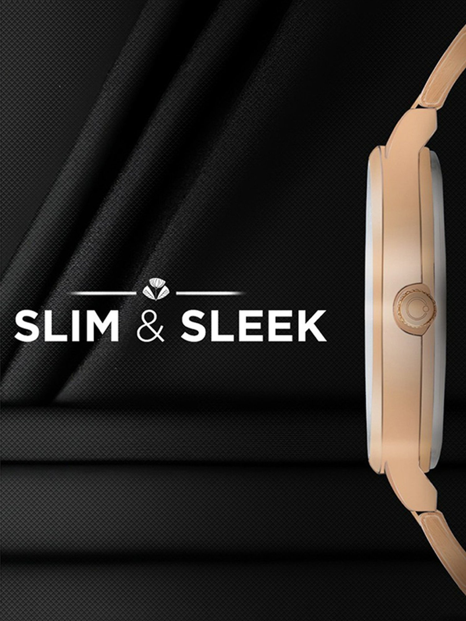 Carlington Iconic 2038 RoseBlack Analog Watch for Women