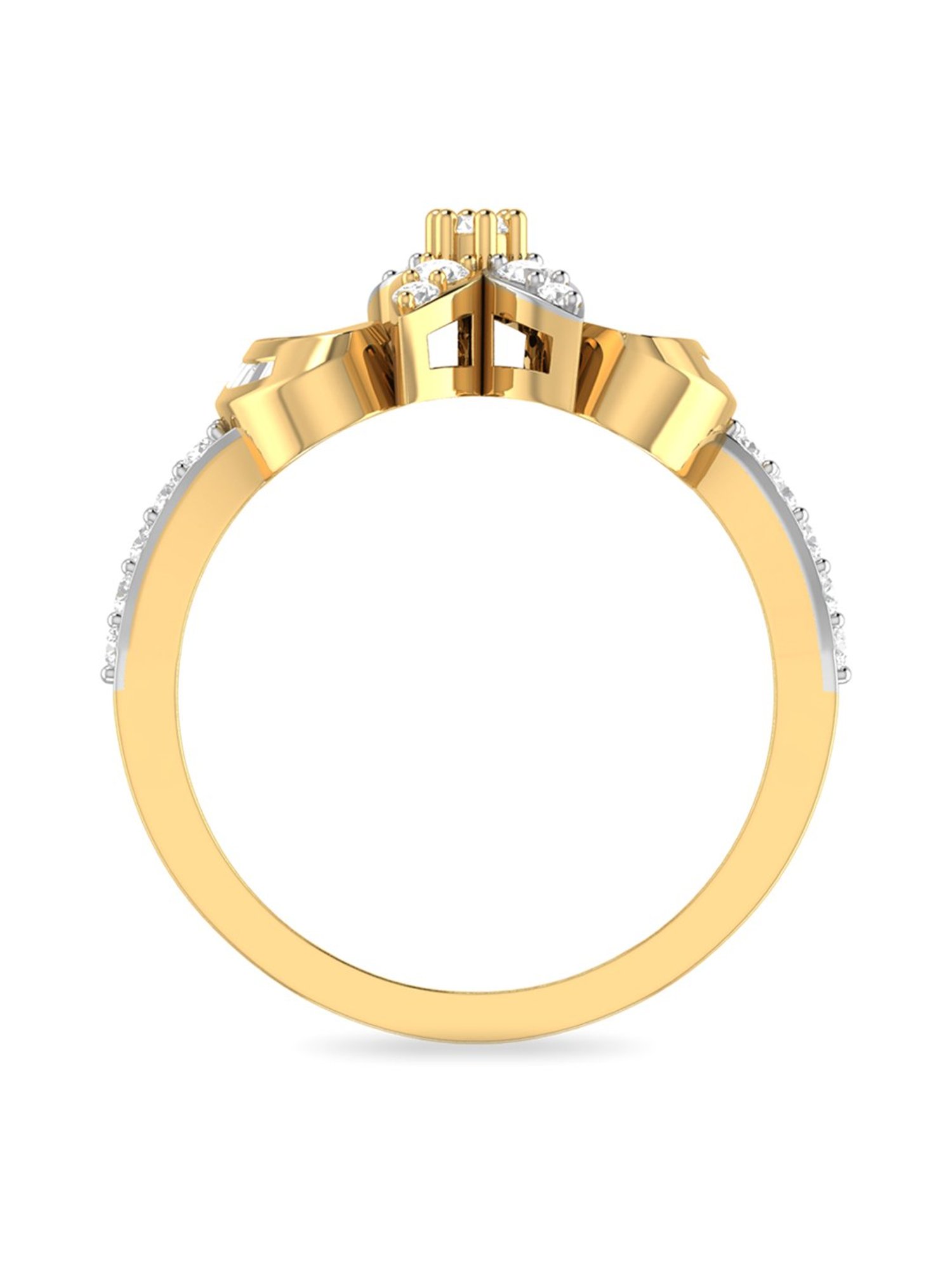 PC Jeweller Cluny 22 kt Gold Ring