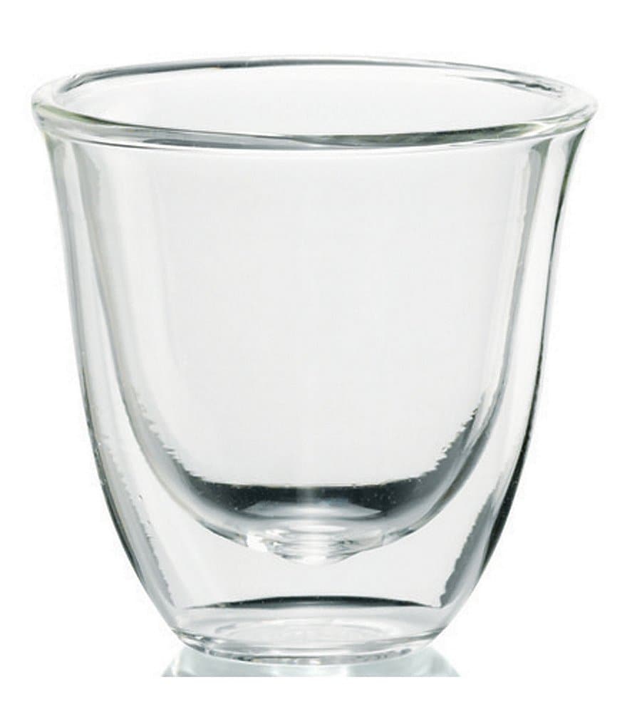 DeLonghi Espresso Double Wall Thermal Glasses, Set of 6