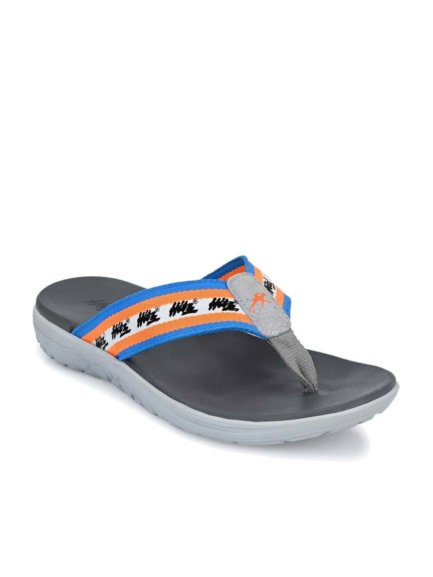 Hitz Men's Blue Thong Sandals