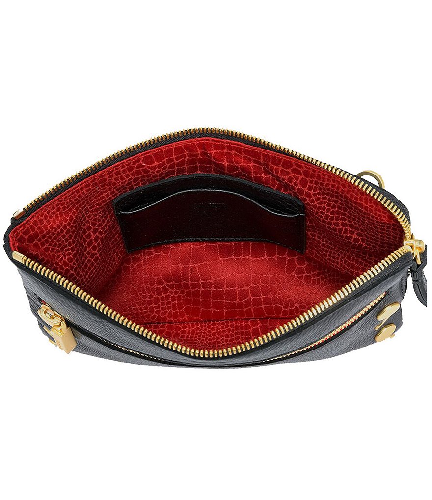 Etienne Aigner Adeline Signature Leather Wristlet Crossbody Bag