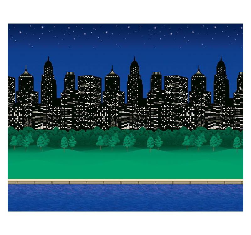 Fadeless Designs Paper Roll, City Lights, 48 Inches x 12 Feet