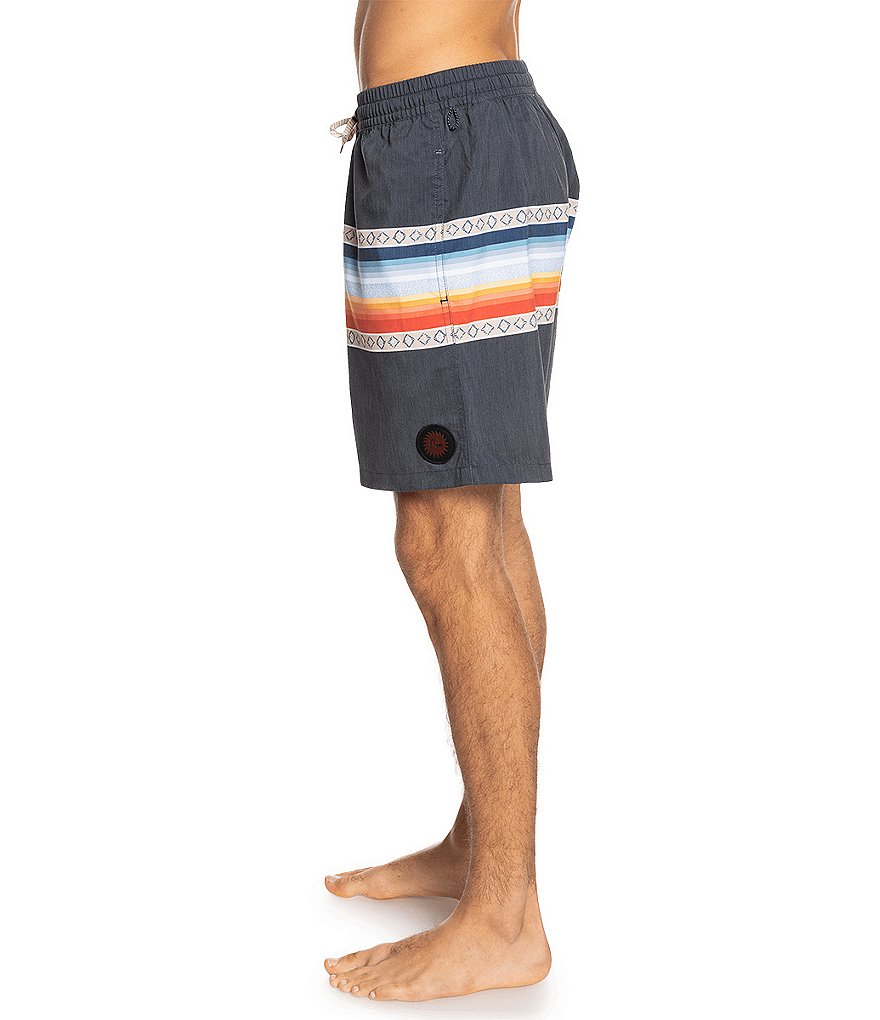Quiksilver Sun Faded 17#double; Outseam Volley Shorts