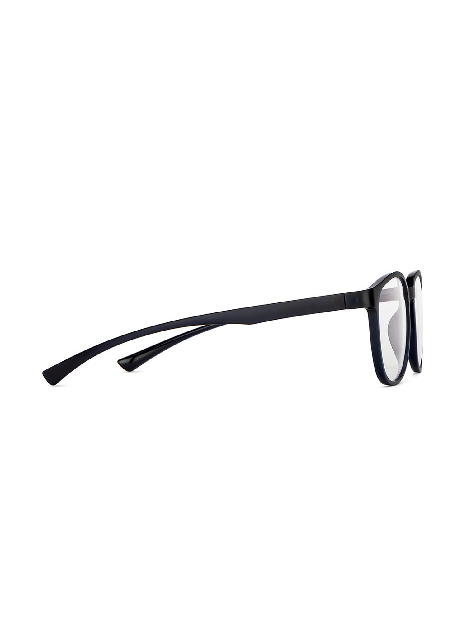 Lenskart Blu LB E14284 Black Full Rim Square Zero Power Computer Glasses
