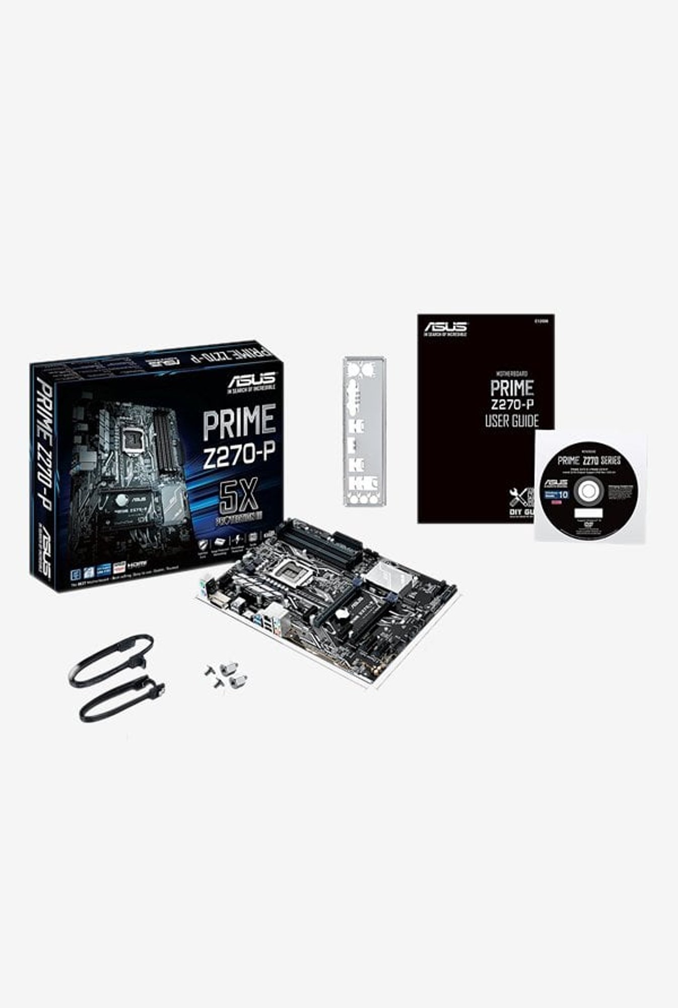 Asus Prime Z270-P Z270 Chipset Motherboard (Black)