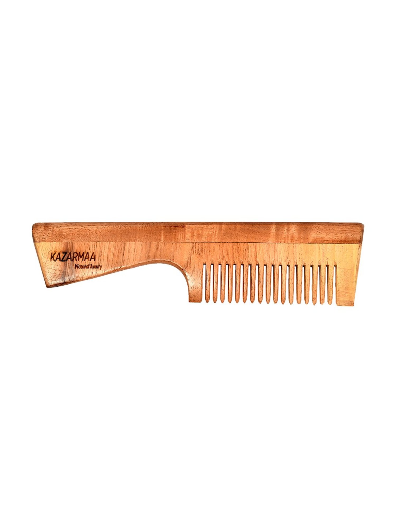 Kazarmaa 100% Natural Neem Wood Comb