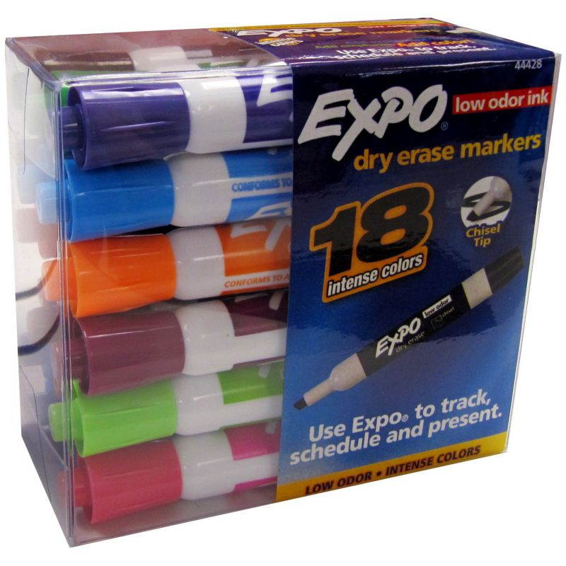 Expo Dry Erase Markers - 18 Pack