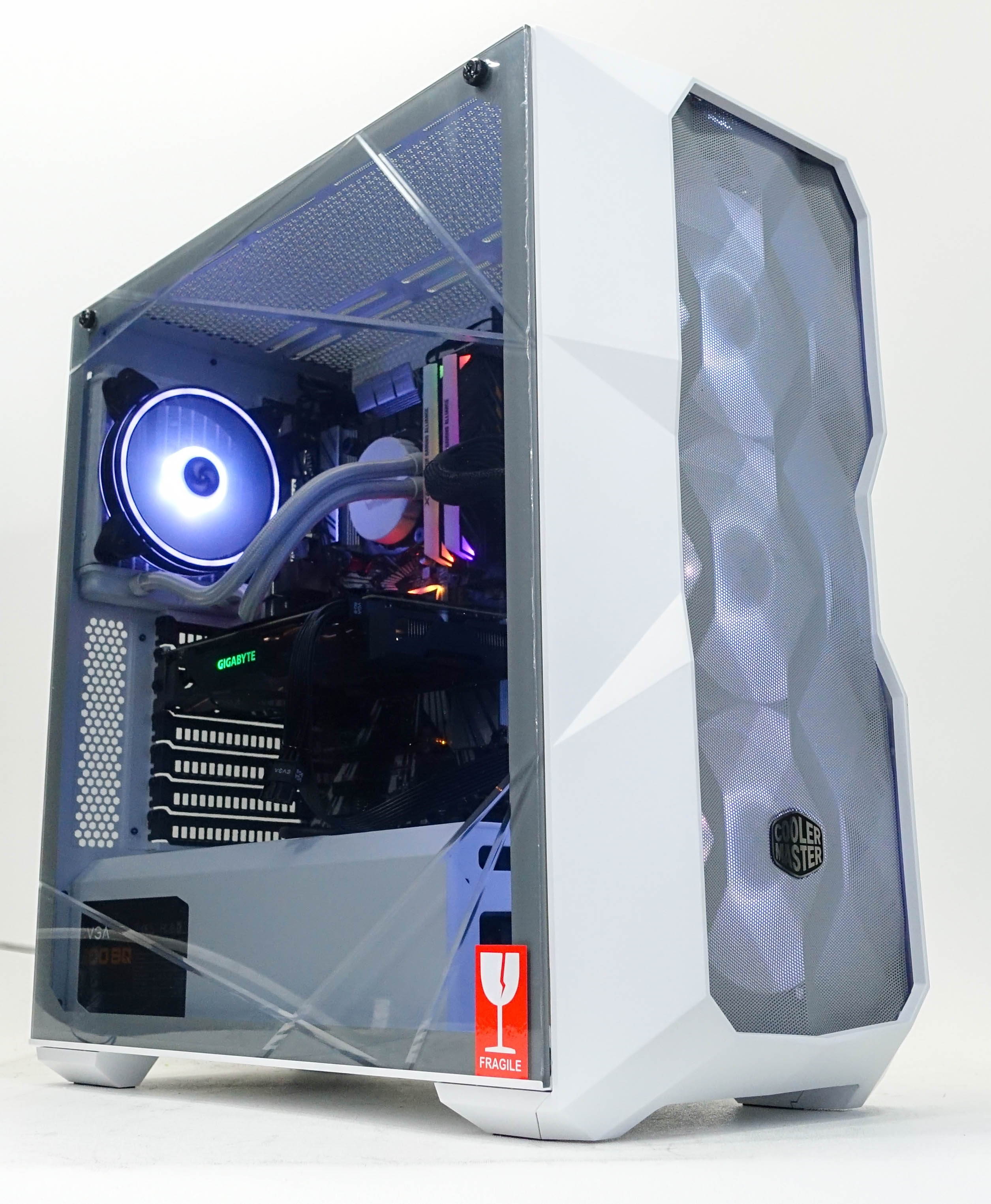 Custom Gaming Desktop PC - Intel i5-8600k 3.6GHz - AMD RX 580 8GB - 16GB DDR4 RAM - 512GB NVME M.2 SSD (Solid State Drive) - 500w 80+ Bronze PSU - Wi-Fi